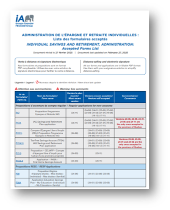 Liste de formulaires acceptés_admin_épargne-retraite-individuelles
